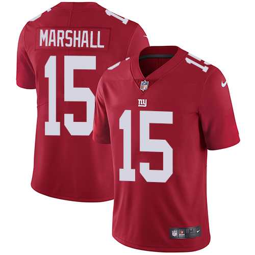 Nike New York Giants #15 Brandon Marshall Red Alternate NFL Vapor Untouchable Limited Jersey,We sell and wholesale Nike New York Giants #15 Brandon Marshall Red Alternate NFL Vapor Untouchable Limited Jersey on line form chian!